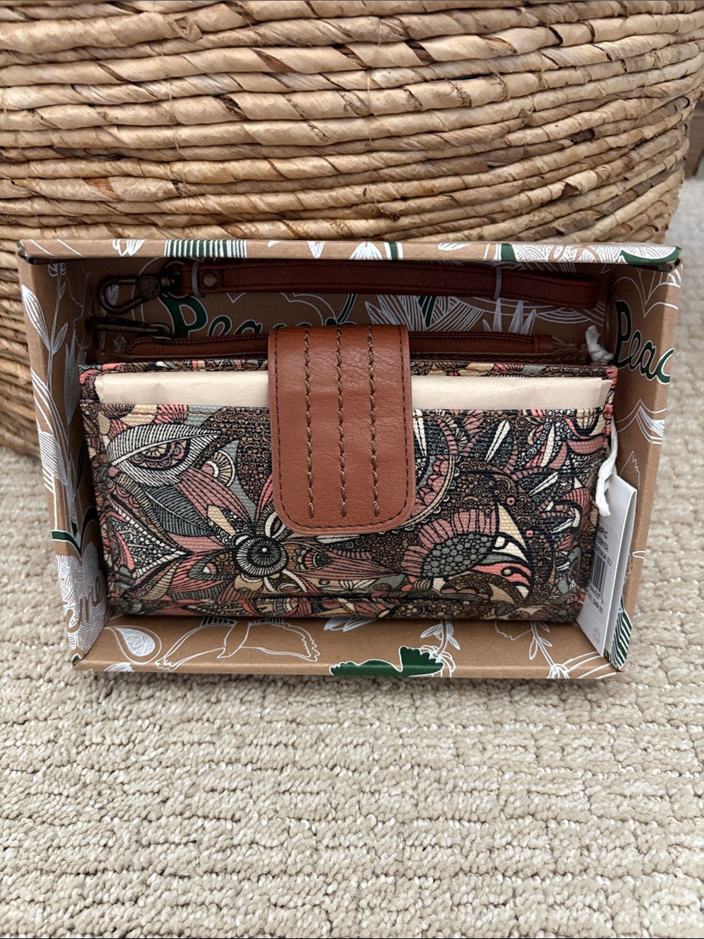 NEW The Sak Sakroots Olympic Smartphone Crossbody Bag